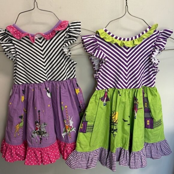 Lot of 2 Eleanor Rose Halloween Parade and Witch Rhonda dresses size 2 - Picture 3 of 5